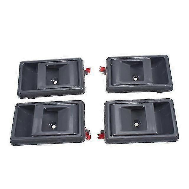 Smiling Way# Grey Inside Door Handle Front Rear Left Right For Toyota Tacoma 4runner Pickup Corolla Tercel Camry Paseo Geo Prizm - Interior Door Handl