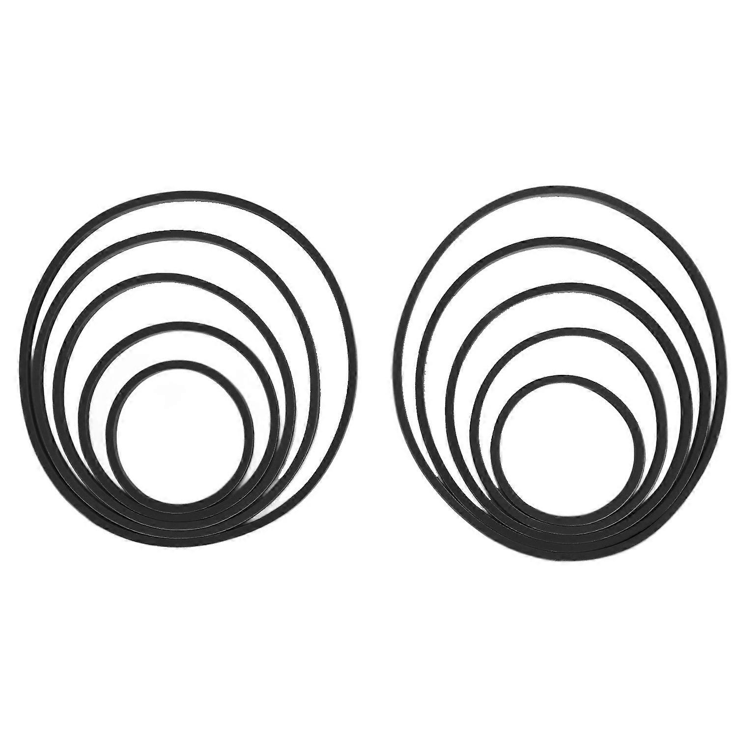 10PCS Aquarium Floating Plant Corral 5 Sizes EVA Foam Odorless Multi Purpose Fish Feeding Ring for F