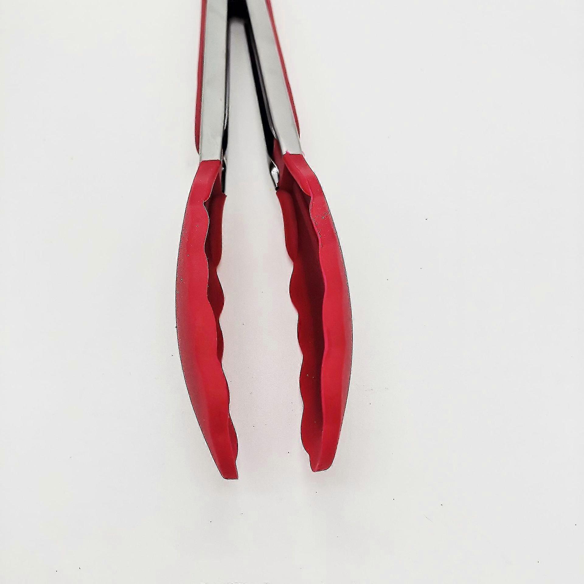 Kitchen Silicone Tongs 9heat Resistant Easy Grip And Smart Padlock System