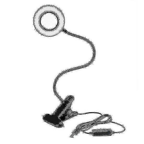 Night Lights Ambient Lighting Dimmable Led Flexible Usb Reading Lamp Black
