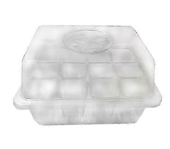 12-Hole Seedling Box with Ventilation for Gardening
