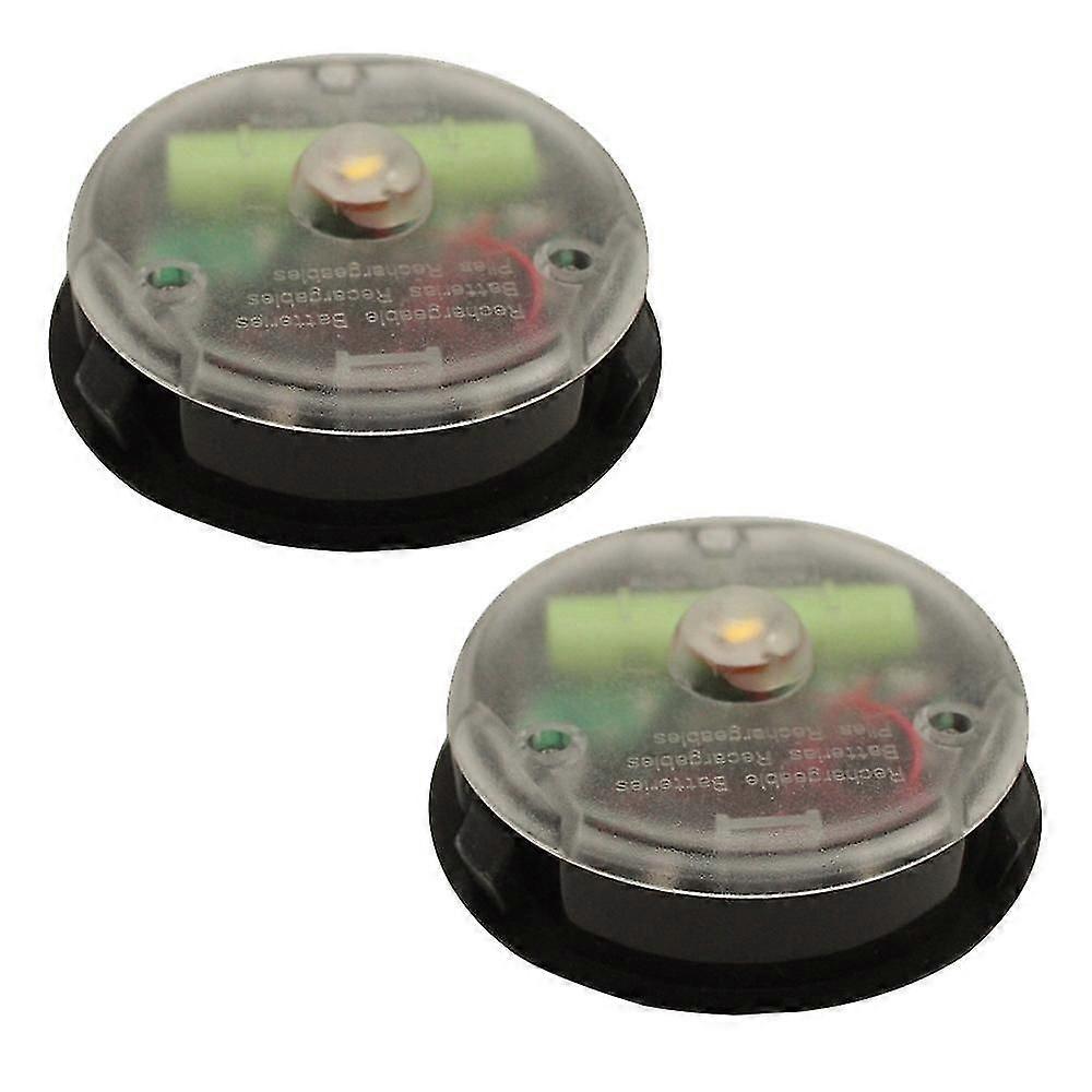 2-pack Solar Light Replacement Top - Solar Panel Shade Light, Lantern Light, Solar Replacement Parts