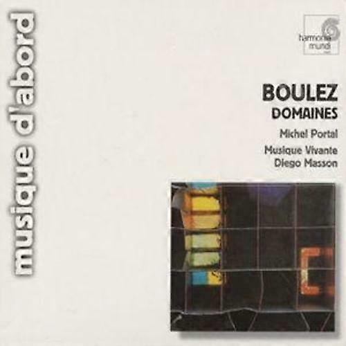 CD Pierre Boulez Domaines (2001)
