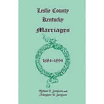 Leslie County Kentucky Ægteskaber 18841894