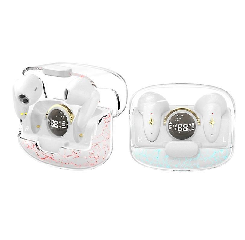 TWS Wireless Bluetooth Headset In-ear Space Capsule Gaming Headset Space Capsule White