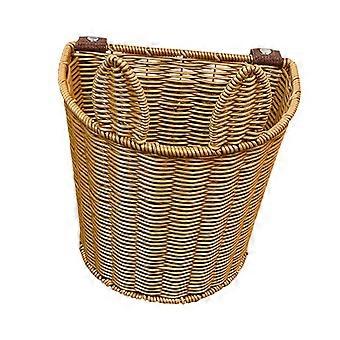 Kids Rattan Storage Basket Decorative Small Backpack for Picnic Dorm Outdoor