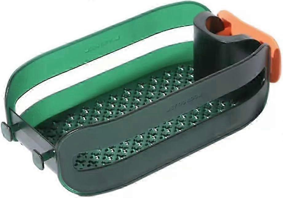 Universal sponge holder with hangers - Kitchen storage accessory