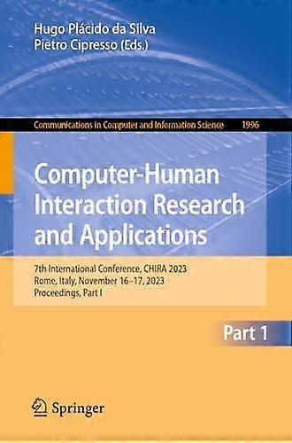 Computerhuman Interaction Research And Applications Paperback