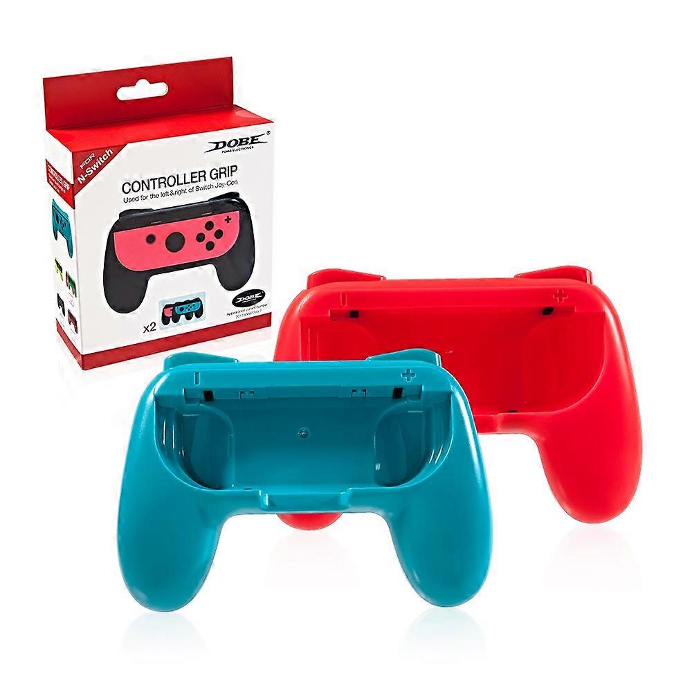 DOBE TNS-851B Controller Grip for Nintendo Switch Joy Con(Red+Blue)