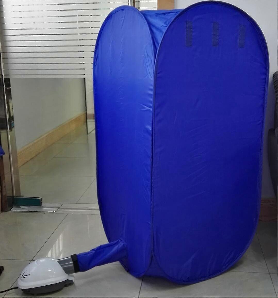 المحمولة البسيطة الكهربائية الملابس مجفف الملابس مجفف حقيبة مجفف، blue105CM