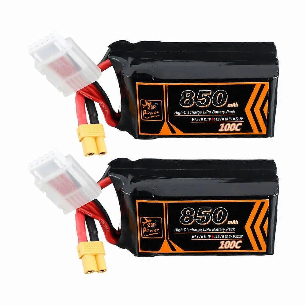 ZOP Power 14.8V 850mAh 100C 4S Lipo Battery XT30 Plug for RC Racing Drone