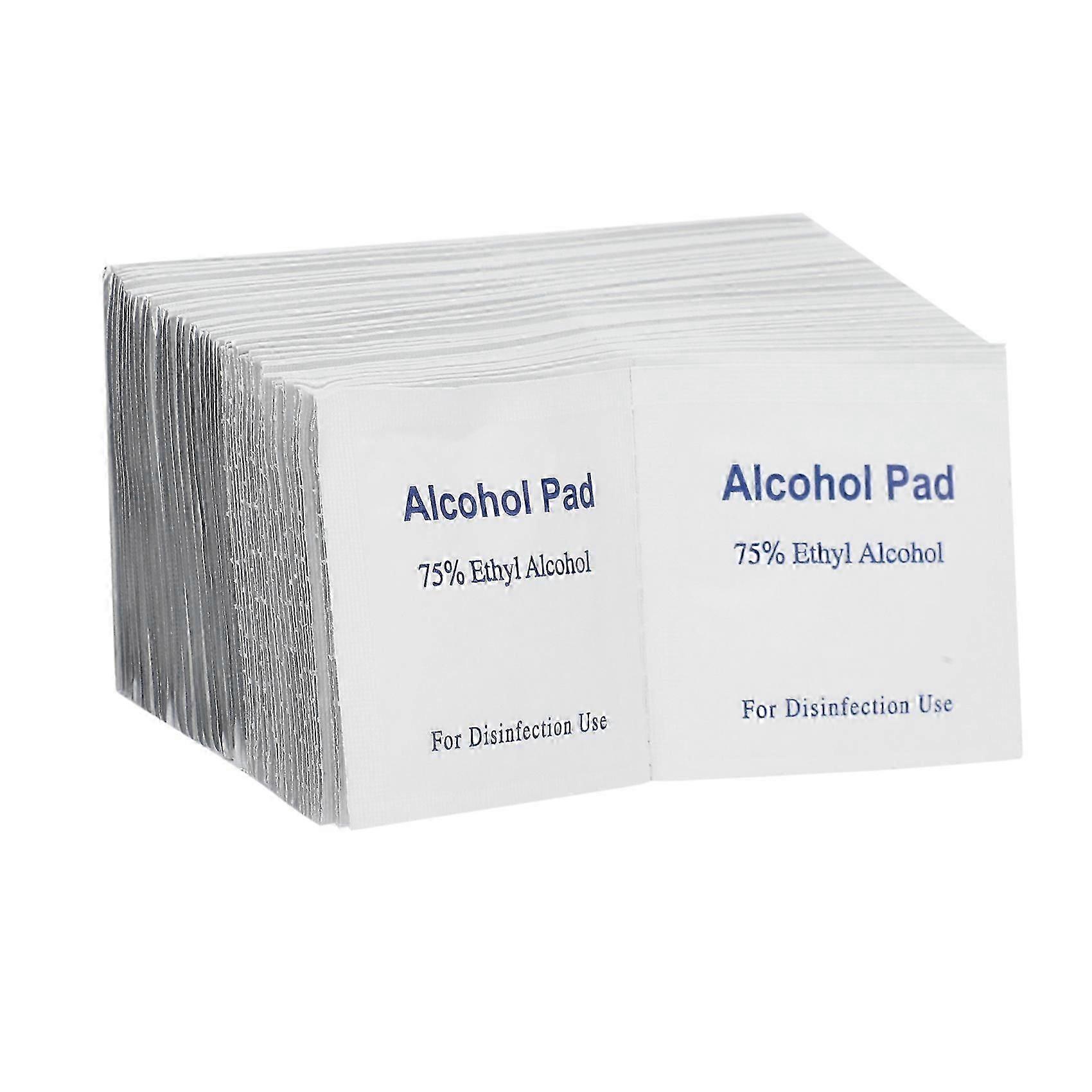 Lot de 200 lingettes humides jetables à base d'alcool, désinfectantes et nettoyantes pour la peau