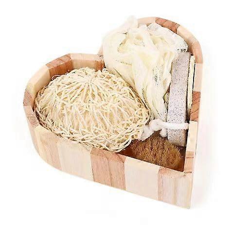 Five-Piece Bath Gift Set with Natural Ingredients, Spa Essentials, and Elegant Packaging for Relaxation