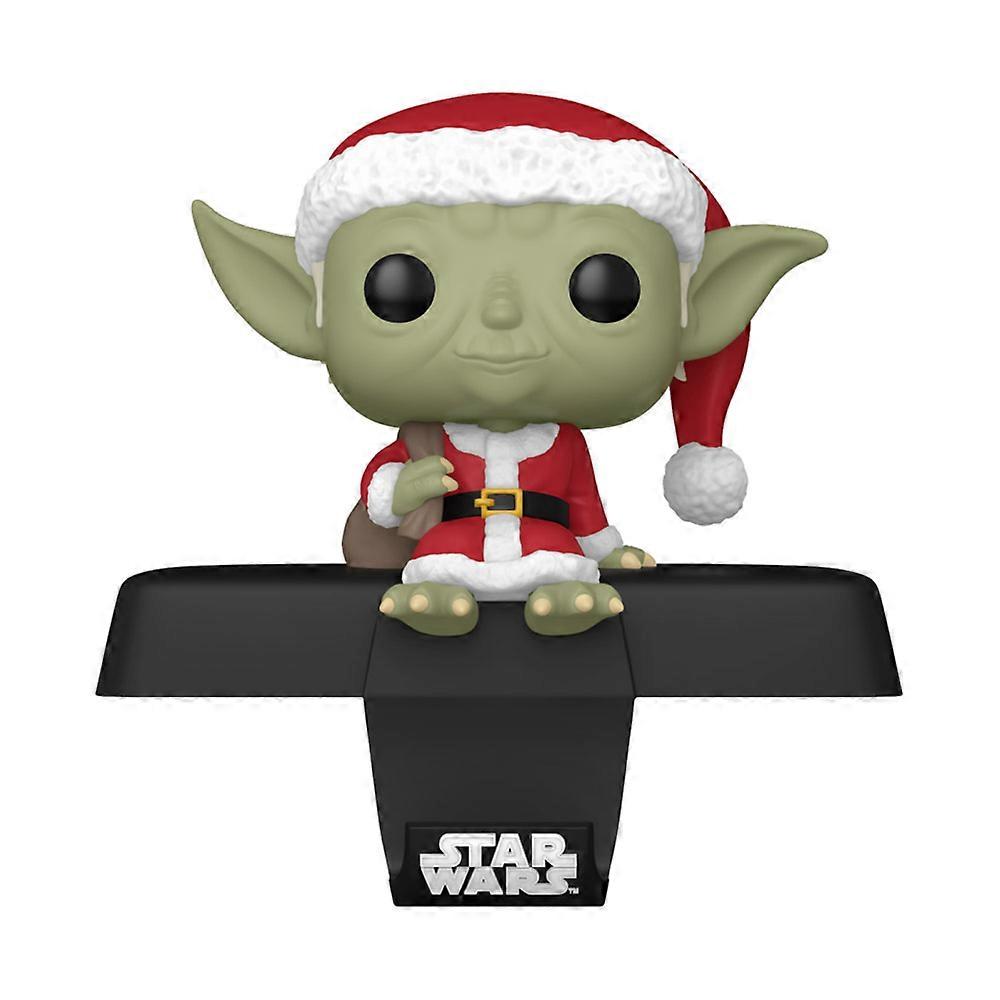 Funko Star Wars Yoda Pop! Edge-Sitter Stocking Hanger