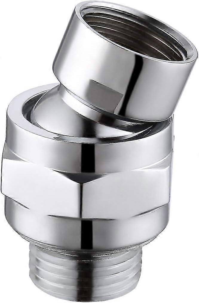 Brass Adjustable Ball Joint Swivel Adapter for Shower Arm/Head