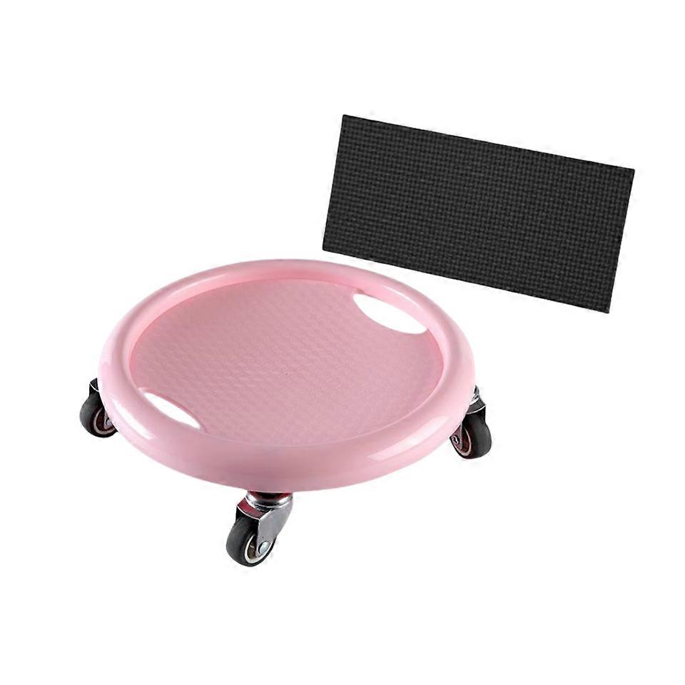 Ab Roller Wheel, Women's Multifunctional Abdominal Wheel Board with Mat