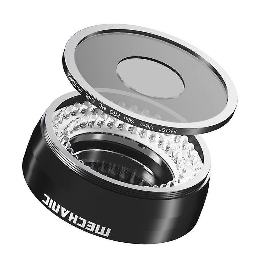 MECHANIC Industrial HD Microscope Microscope Polarized Ring Light Adjustable Led Ring Light Detail Polarized Ring Light
