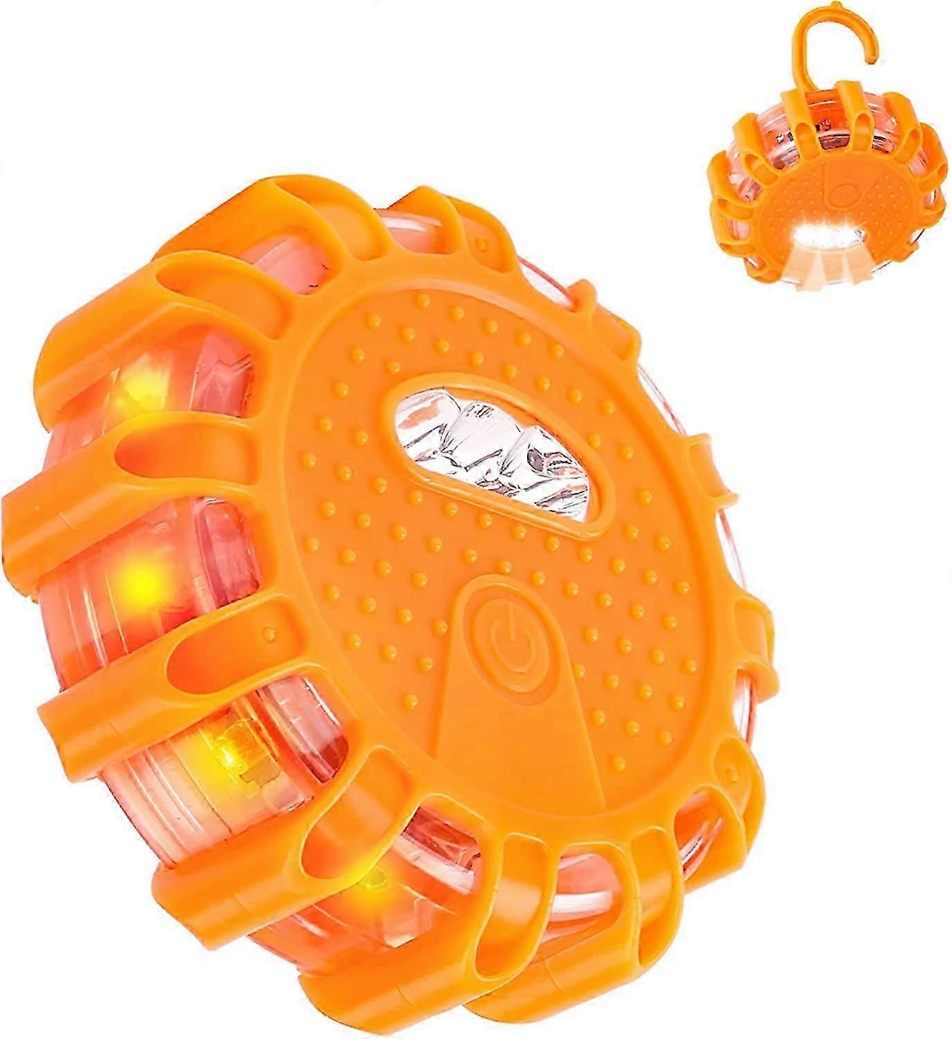 1PC LED Beacon,Beacon Light,Emergency Warning,Emergency Light with Magnetic Base and 9 Flashing Modes