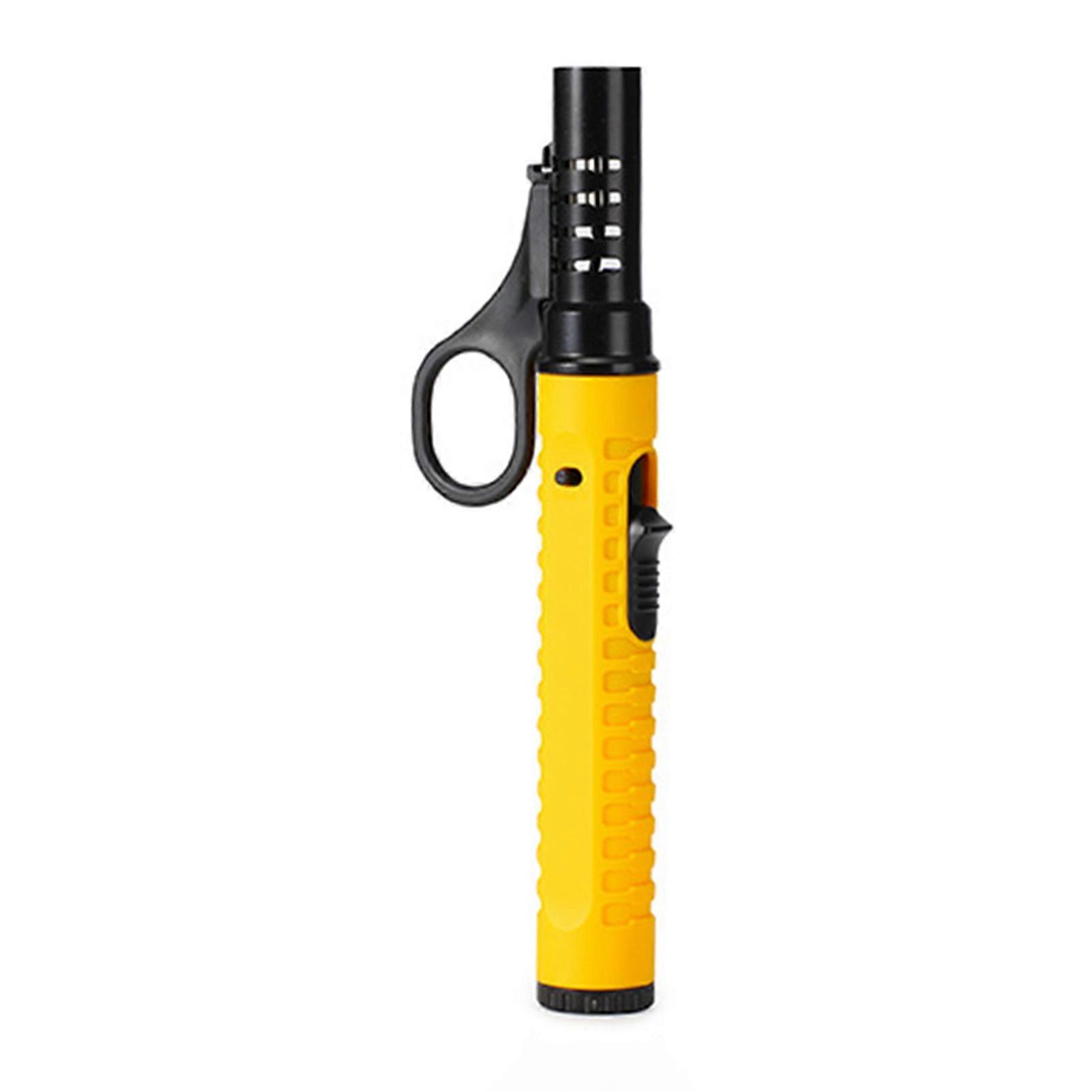 Portable Flamethrowers Lighter Windproof Refillable Adjustables Flame Lighters for Kitchen