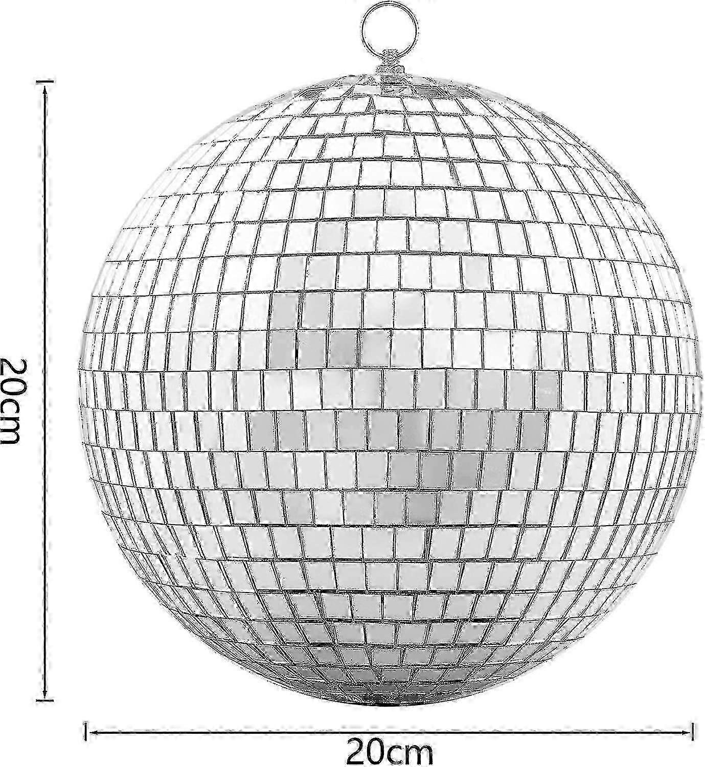 Ball -20cm And Fun Silver Hanging Ball