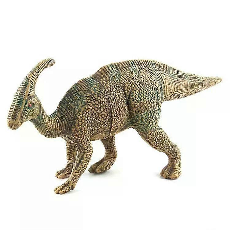 Dinosaur Toy Model-Static Yellow Green Parasaurus -
