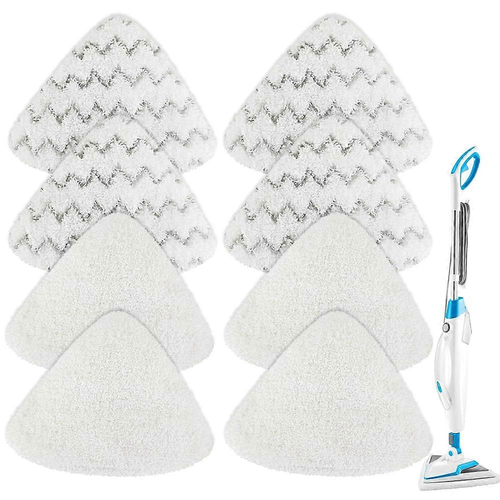 Mop Pads for Bissell 2078 - Compatible With PowerEdge and PowerForce Lift Off 2-In-1 Series - 4 Soft and 4 Scrubby