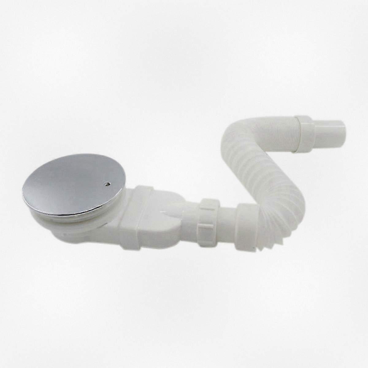 Replacement Shower Drain Trap, Bathroom Waste Drain Siphon, Shower Base Drain Tray for Improved Water Flow