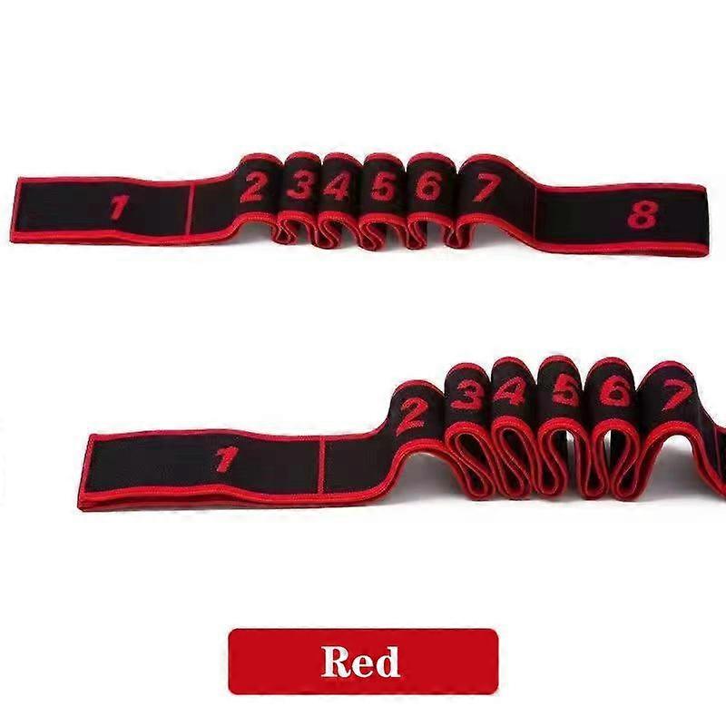 Yoga Pull Strap Belt Polyester Latex Elastic Latin Dance Stretching Band Loop Yoga Pilates GYM Fitness Exercise Resistance Bands