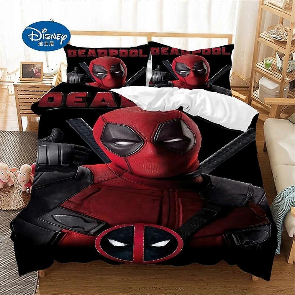 Deadpool 3d Bedding Set Pillowcase 140x200