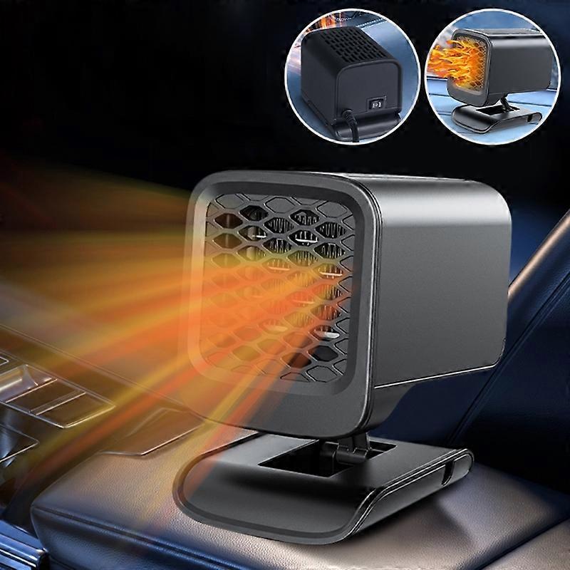 12V Car Folding Heater Winter Front Windshield Defrost Heater