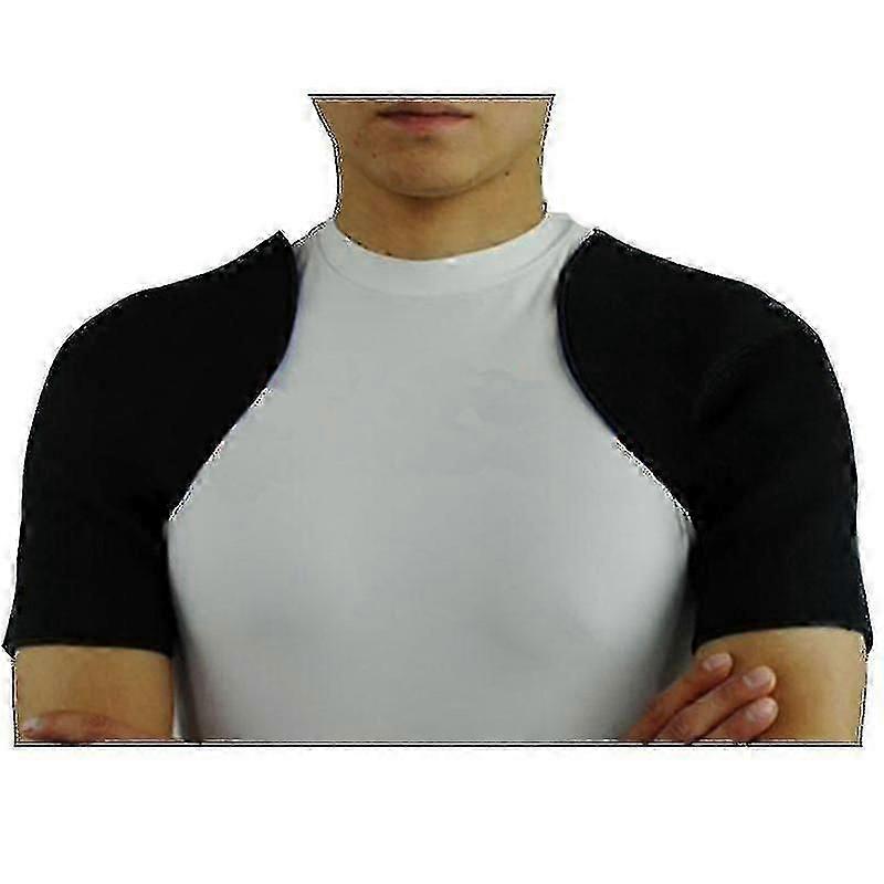 Double Shoulder Support Brace Injury Arthritis Pain Brace Strap