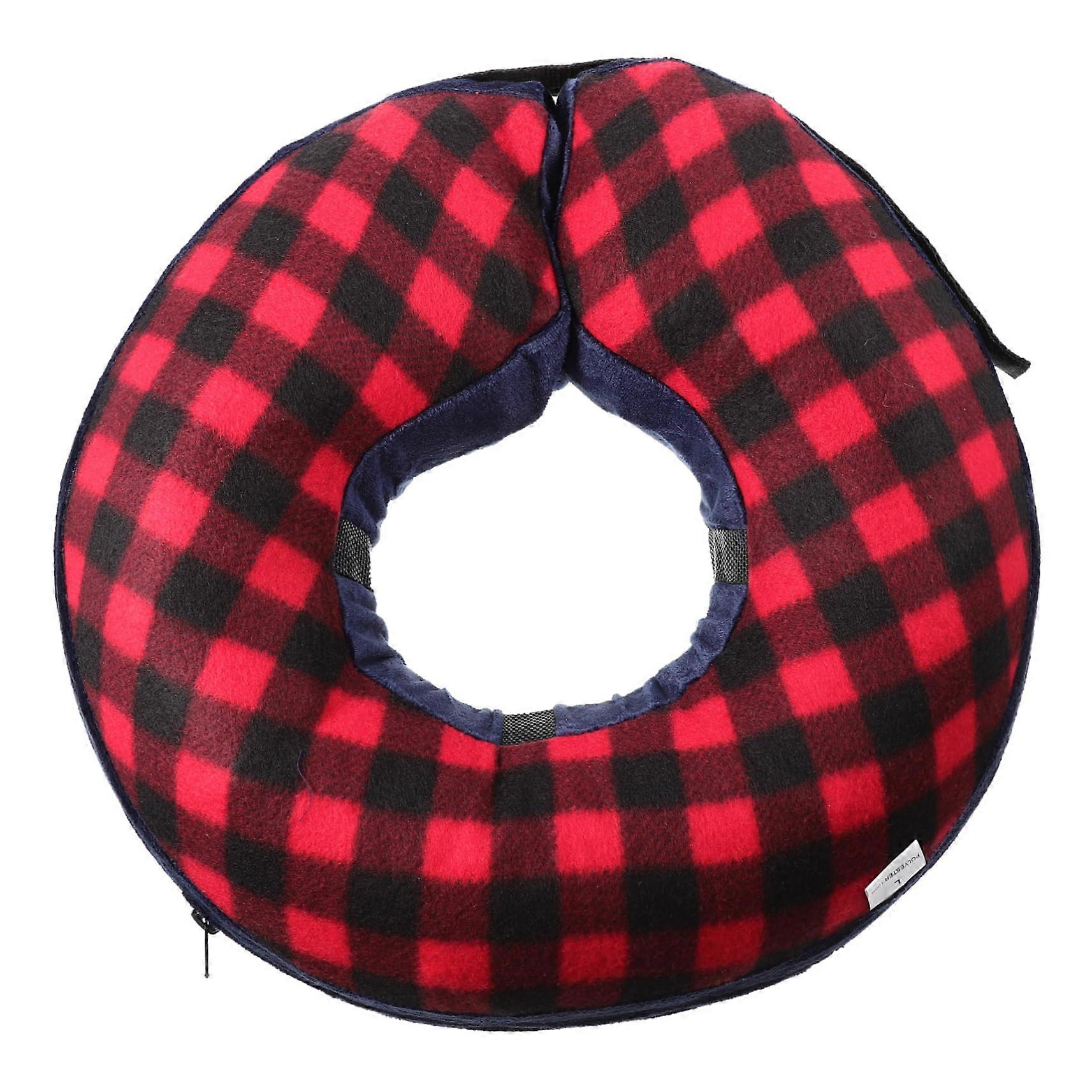 Pet Donut Collar for Surgery Recovery - Soft Skin-Friendly Cone for Puppies, Adjustable Size, Durable Material