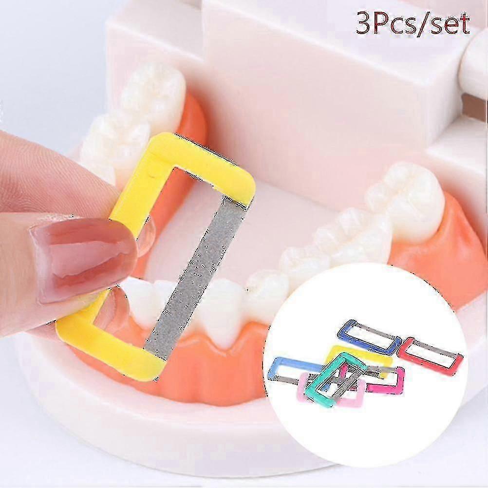 歯科矯正用歯間エナメル研磨剤 3個入り 歯のエナメル質減少 口腔