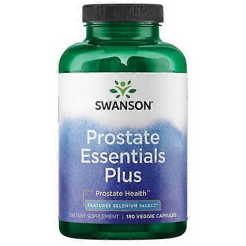Swanson Vitamins Prostate Essentials Plus Features Selenium Select, 180 Veg Caps