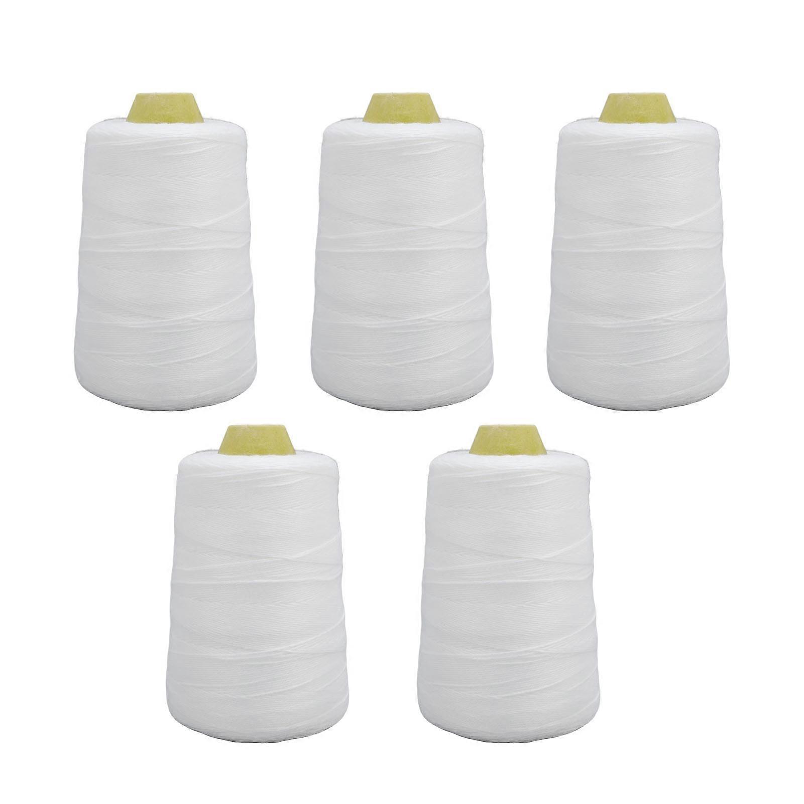 5 Rolls 6 Stranded Sewing Thread Multifunctional Rugged Heavy Duty Spool Sewing Thread