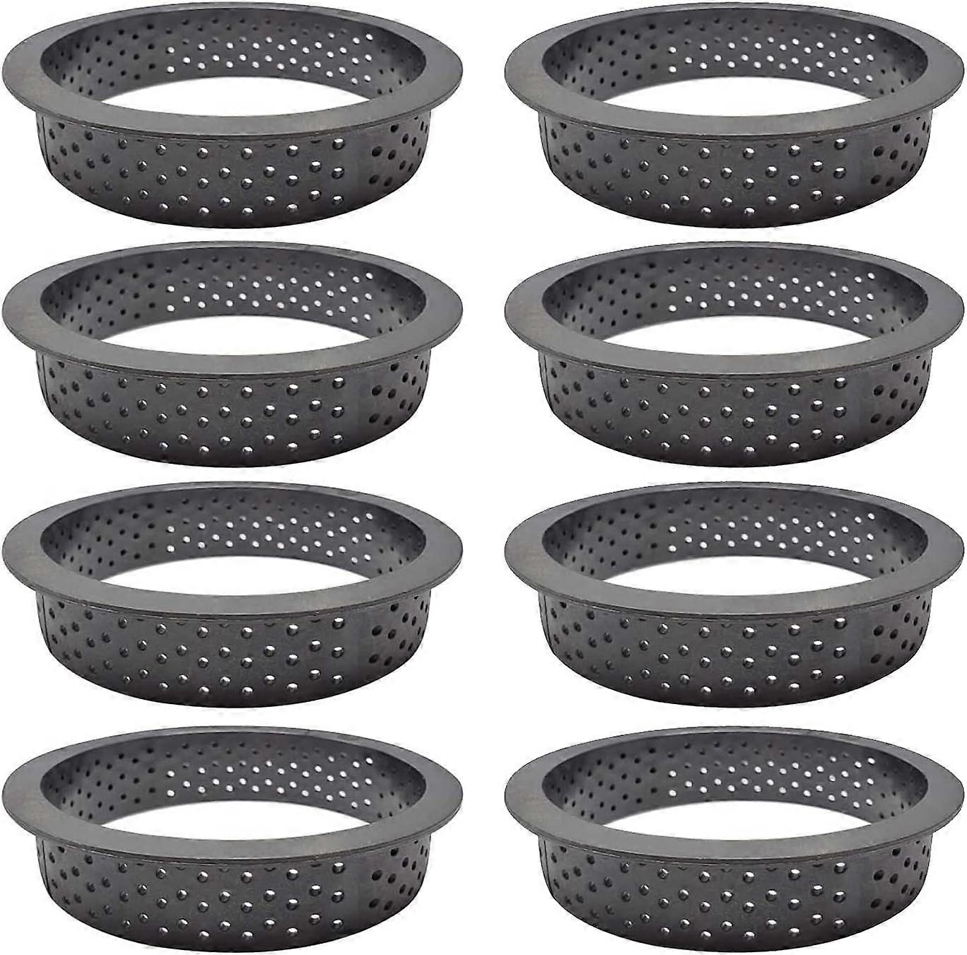 8 Pieces Pie Mousse Pie (Black)