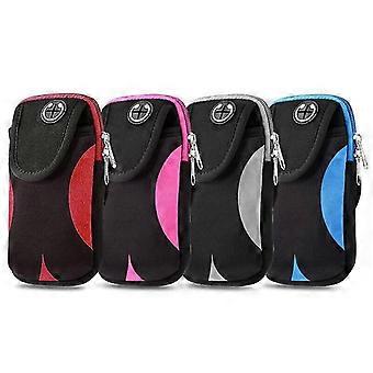 Sports Arm Band Mobile Phone Holder Bag Running Gym Armband Exercise All Phones(multicolor4pcs