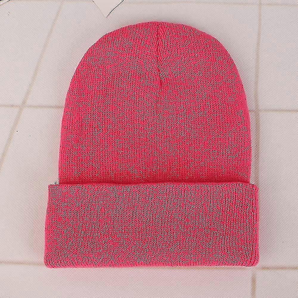Unisex Solid Ull Strikke Høst, Vinter Varm Cap