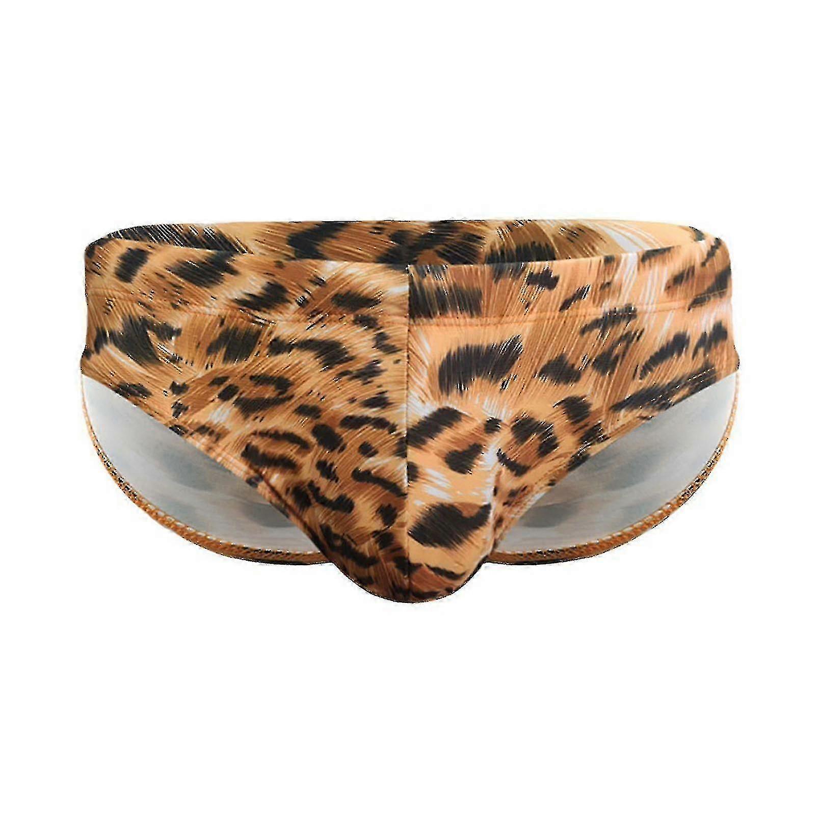 Män Sommar Simbyxor Låg midja Snabbtorkande Tiger Print Badbyxor Andningsfunktion Slim Fit Badbyxor väl