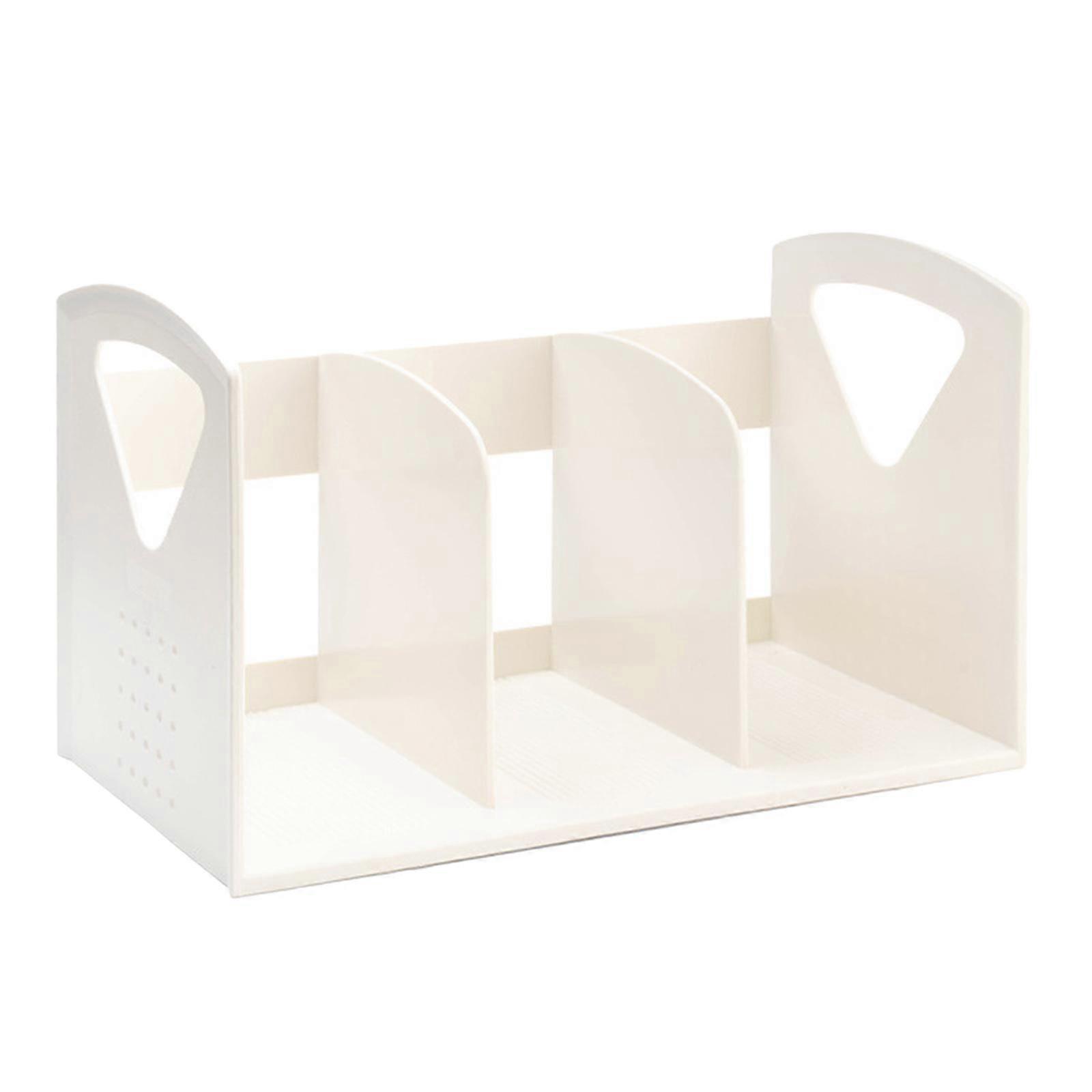 Books Storage Bookshelf Organizer Magazines Display Shelf Desktop Holder