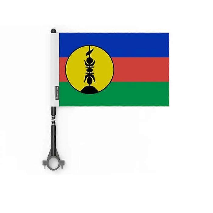 Flag - New Caledonia - 5 pieces - 14 x 21 cm - Polyester - Double-sided printing