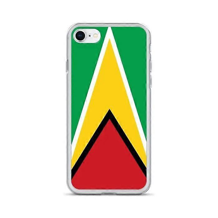 iPhone Case - Guyana - SE 2020 - Soft - Multicolor - Flag Pattern