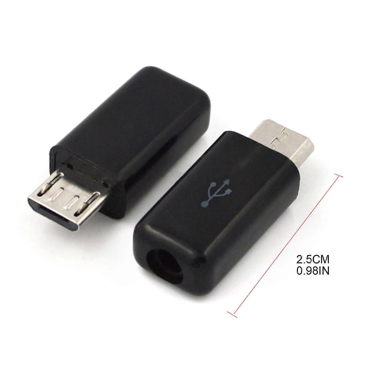 10 τεμάχια USB αρσενικό 5 ακίδων DIY Micro USB προσαρμογείς σύνδεσης επισκευής ακροδεκτών συγκόλλησης για φορτιστή ανεμιστήρα καλώδιο τροφοδοσίας ποντίκι πολύχρωμο