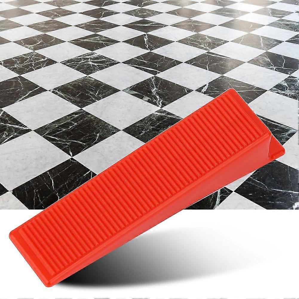 100Pcs Tile Leveling Wedges  Floor Wall Tile Leveler Spacers Tiling Tool