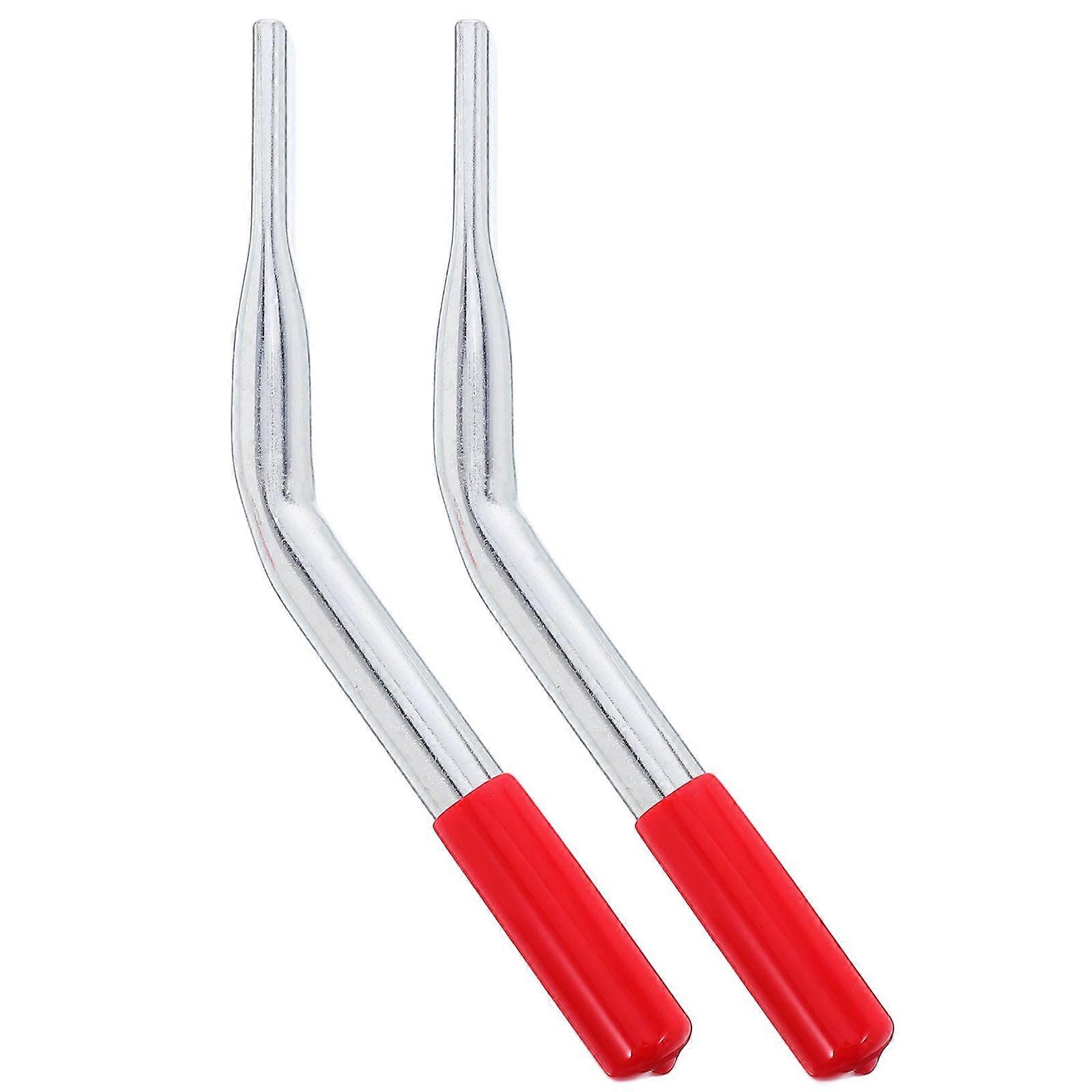 2pcs Wheelchair Brake Handle Extensions Power Chair Handle Extenders Transport Chair Handle Extensions Wheelchair Attachment Parts for Mobility