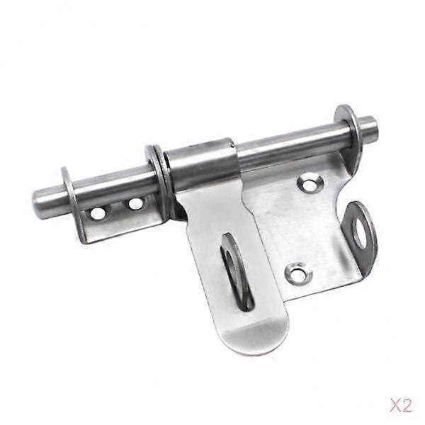 2 Stainless Steel Sliding Lock
