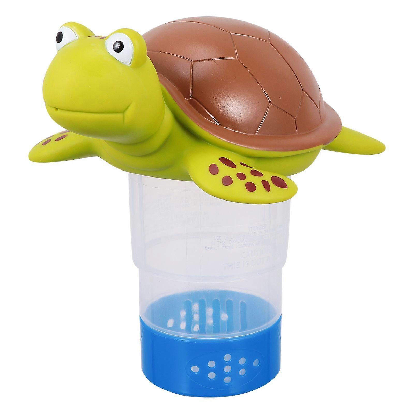 1pc Turtle Pool Chlorine Dispenser Floater Chlorine Tablets Holder Accessory