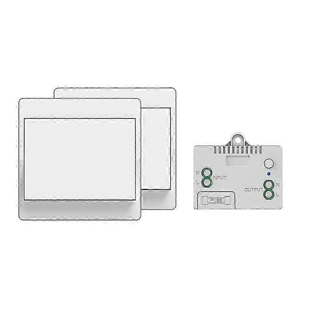 Waterproof Self-Powered Wireless Light Switch for Bathroom Remote Control (1TB2)
