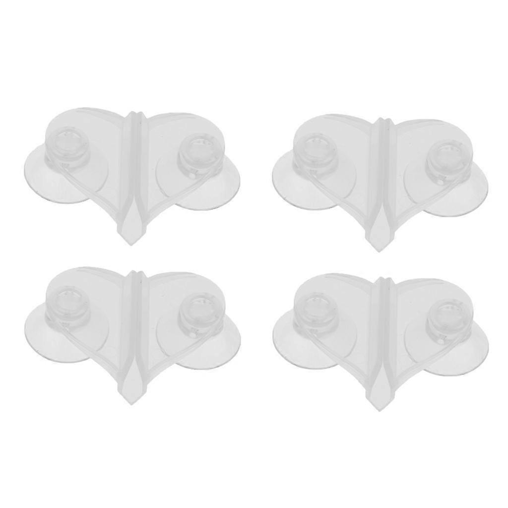 Lovoski 2er-Set Trennwandhalter-Clip für Aquarienzucht