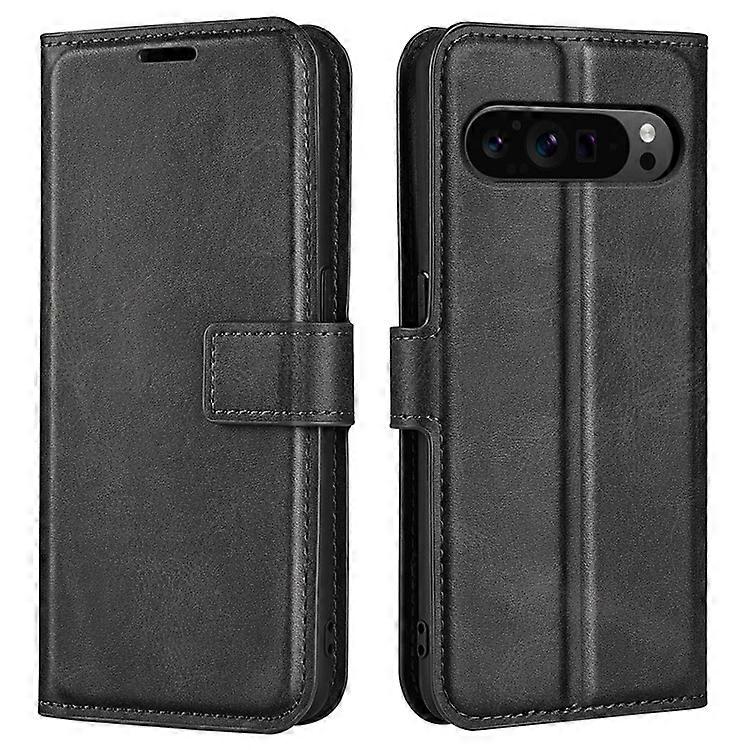 Compatible For Google Pixel 9 Pro Anti-scratch Leather Case Calf Texture Phone Wallet Cover